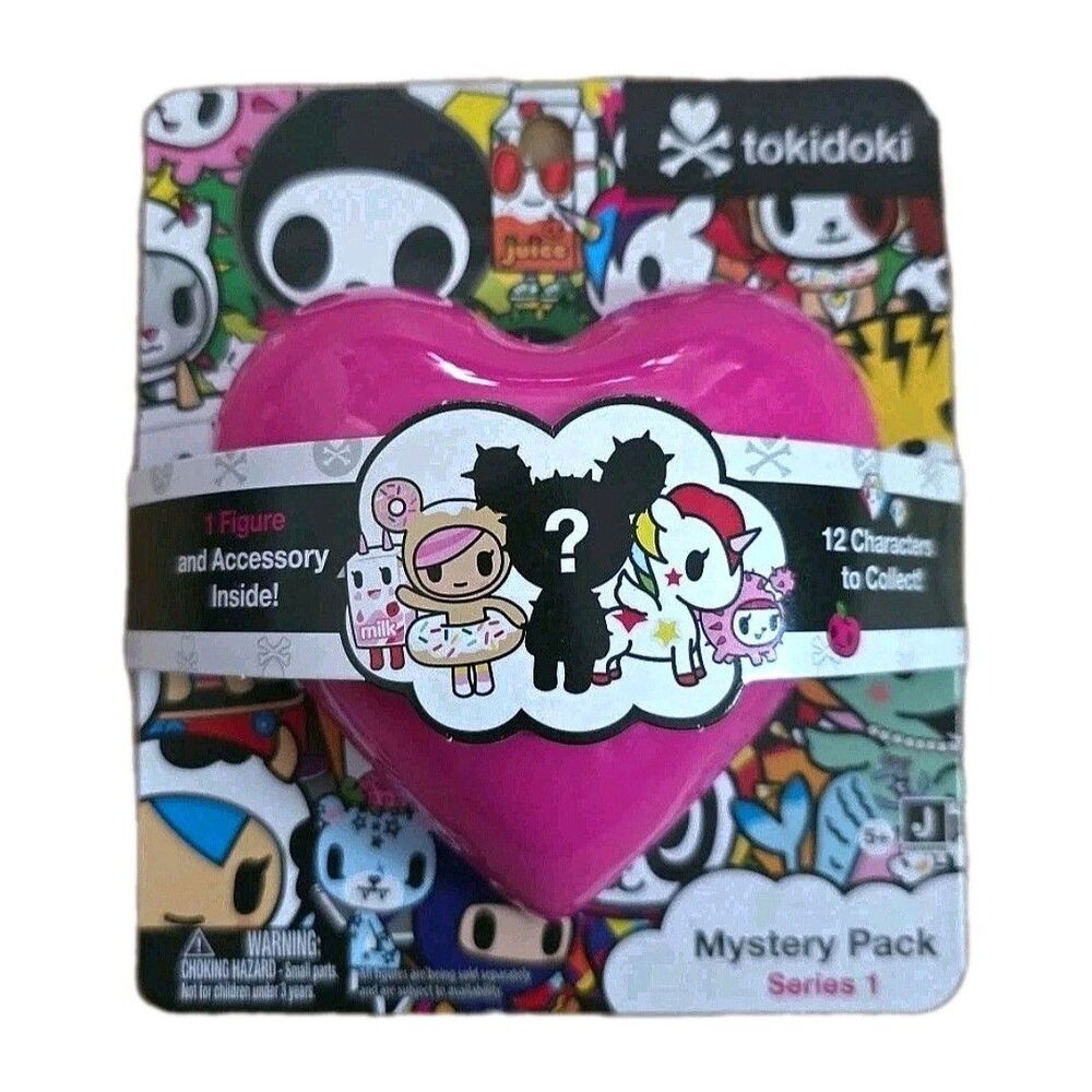 Tokidoki Mystery Pack Series 1 Blind Box Figure New Sealed Heart Case